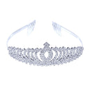 Wedding Bridal Princess Crystal Rhinestone Hair Accessory Tiara Crown Veil Gift#