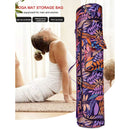 Printed Yoga Mat Bag Pilates Fitness Sports Exercise Pad Carry Backpack (2)