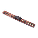 Alloy Buckle Wrap Bangle Leather Wristband Punk Snap Bracelet Cuff Bracelet