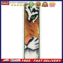 2pcs Animal 2-Strand 14CT Counted Cross Stitch Tassel Bookmarks Embroidery