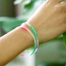 Candy Color Luminous Bracelet Silicone Glow in the Wristband Dark Gift Z1J best