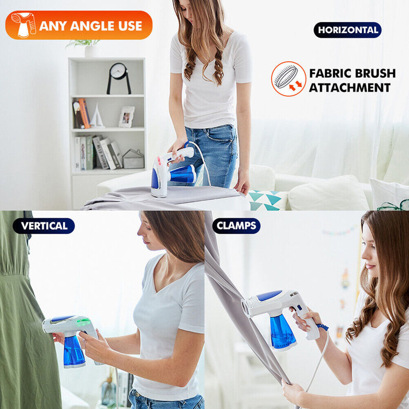 #A Portable Mini Steam Iron Handheld Home Clothes Fabric Hot Steam Ironing Machi