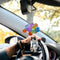 Cute Cat Car Hanging Ornament with Colorful Balloon Hanging Ornament Best P4C1