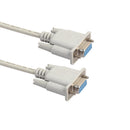 Serial RS232 9-Pin Female to Female DB9 9-Pin PC Converter Cable(3 m)