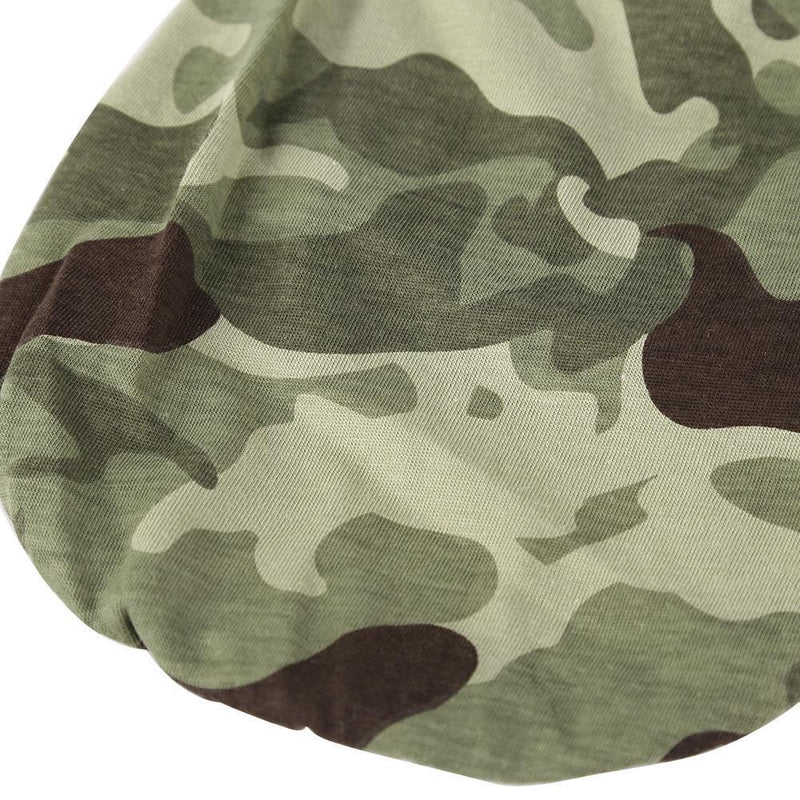 Camouflage Pet Shirt Clothes Spring Summer Dog Puppy Vest Outfit(Green/M)