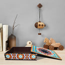 Classic Mandala Style Storage Box Cosmetics Collection with Mirror (MH202)