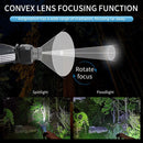 Light Induction Night Fishing Headlamp LED Headlight Long-range Zoom Floodlight
