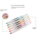 Writing Tools Color Pen Eye Care Key Points Markers Highlighter Pen Set
