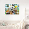 Panda Friends Paint By Numbers Kit DIY Frameless Acrylic Picture On Canvas