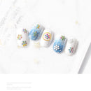 Colorful Gifts Glitter Flakes Snowflake Christmas Manicure Decor Nail Sequins