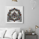 Abstract Mandala Oil Paint By Numbers Kit DIY Acrylic Painting Wall Art Picture