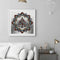 Abstract Mandala Oil Paint By Numbers Kit DIY Acrylic Painting Wall Art Picture