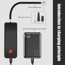 Portable Electric Car Bike Tyre Inflatable Pump Universal Bicycle Tire Inflator