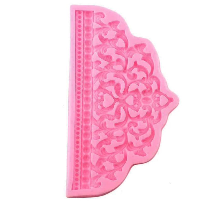 Silicone Mold Baroque Crown Sugarcraft Fondant Chocolate Decorating O H T U9V8