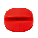 Fishing Rod Stop Egg Shape Rubber Protection Fixed Fishing Tackle (Red) Newly