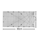 30 x 15cm Big Size Thick Triangle Cloth Patchwork Sewing DIY Tool Ruler