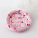 Pet Hamster Nest Pad Cotton Cushion Soft Warm Sleeping Bed (Pink Cherry S) Newly