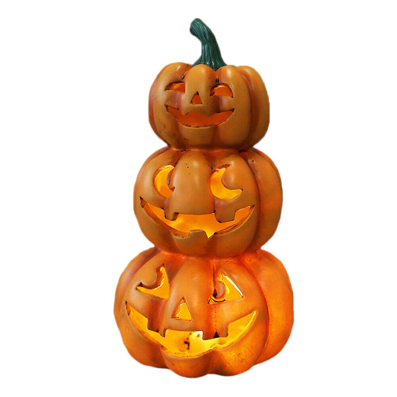 Creative Halloween Pumpkin Lantern Easy Use Outdoor Garden Halloween Party