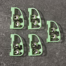 Luminous Portable Fishing Clip Night Fishing Fishing Bite Alarm Twin Bells Clip