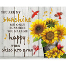 5D DIY Diamond Painting Kits Full Square Drill Flowers Mosaic Picture (ZQF8942)