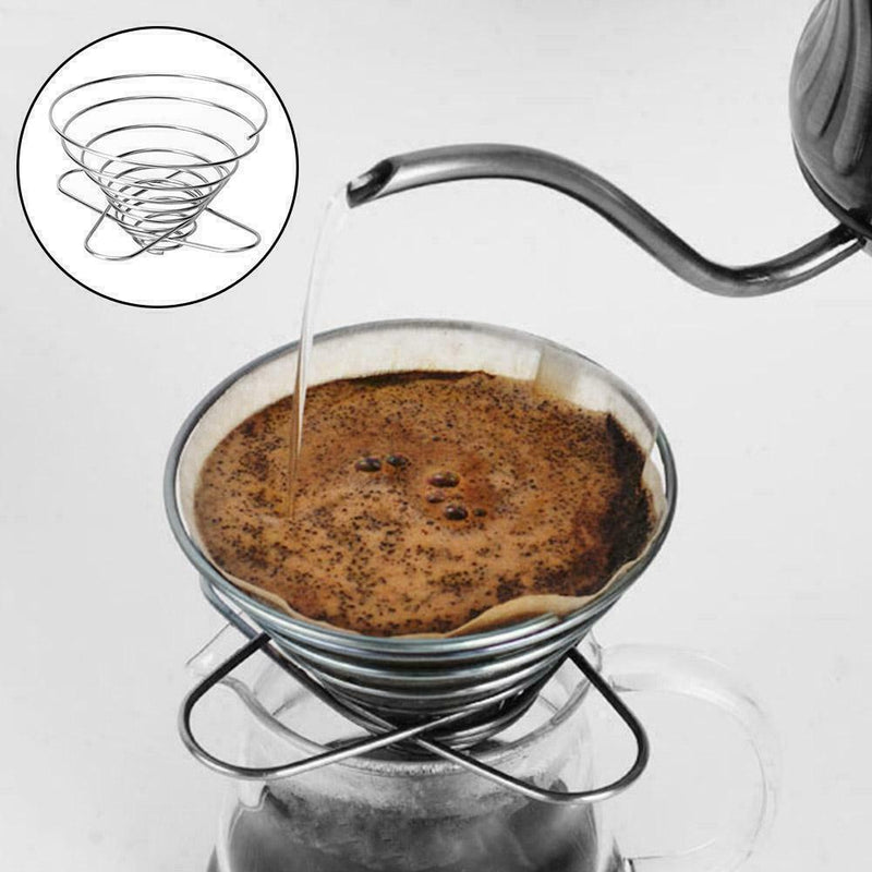 Home Coffee Making Cup Foldable Filter Cups Japanese Special Style Spring B3E0