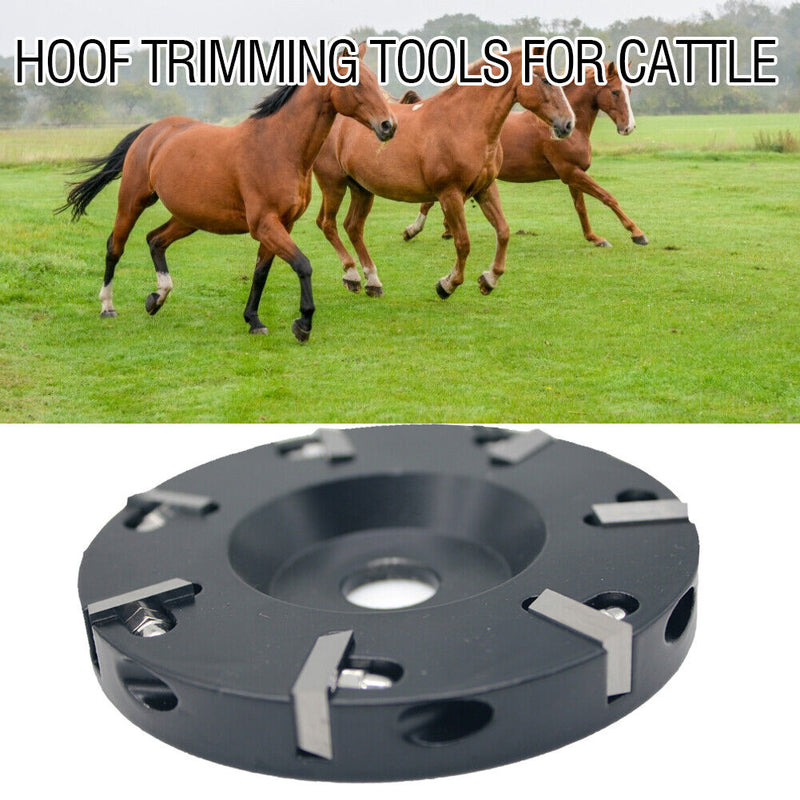 Cow Cattle Hoof Trimming Cutter Livestock Sheep Foot Blade Trimmer Disc Pla