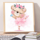 Diamond Painting 5D Cartoon Animal DIY Full Round Drill Mosaic Picture Craft Art