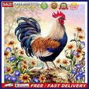5D DIY Diamond Painting Kits Full Square Drill Animal Mosaic Picture Wall Dec