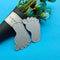 Baby Footprint Metal Cutting Dies Stencil Scrapbooking Embossing Album J6D9