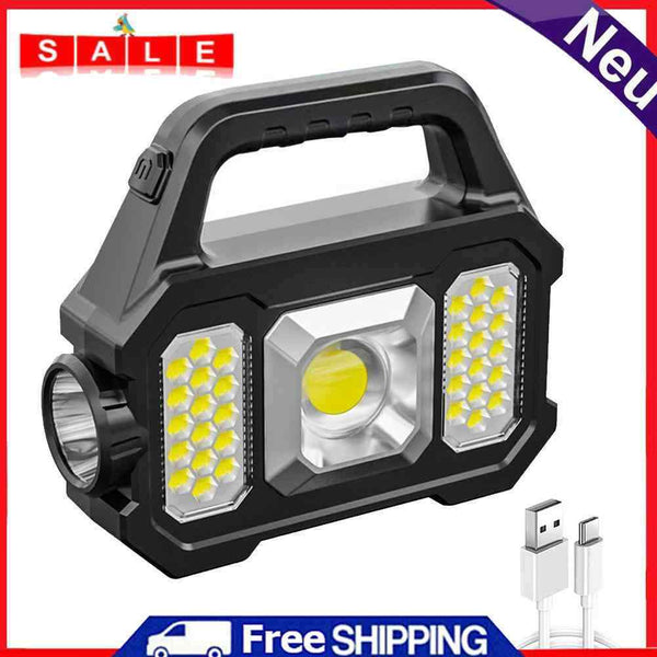 500lm Flashlight Portable 6-Speed Flashlight for Camping Accessories (LED)