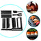 10pcs/set DIY Sushi Roller Bazooka Rice Meat Vegetables Roll Mold Kitchen Gadget