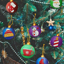 Xmas Ornament Christmas Tree Pendants Diamond Painting Pendant Cross Stitch