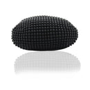 Women Metal Evening Clutch Bags Fashion Rhinestone Purse Handbag (Black)