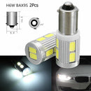 Car Sidelight LED Light White DC 12V BAX9S H6W 10 SMD For BMW 3 Series F30 F31
