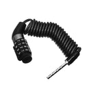 4 Digit Password Motorcycle Locks Anti-theft Cable Lockstitch Helmet Code Lock