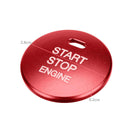 Engine Start Stop Push Button Cover Trim for Mazda 3 Axela CX-3-4-5 (Red) Newly