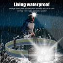 Induction LED Headlamp 500lm 7 Modes Outdoor Camping Head Flashlight Black