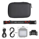 Sensor Hat Clip Light Headlight COB LED Outdoor Camping Running Fishing Headlamp