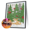 #A Christmas Tree Diamond Painting Special-shaped Partial Drill Wall Decor Gifts