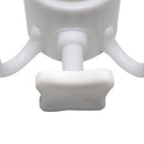 Beach Sunshade Umbrella Hooks Outdoor Travel Four-leg Plastic Hook (White)