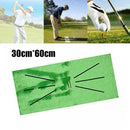 Golf Training Mat For Swing Detection Batting Practice Aid Game lot V3S0