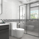 Retro Floor Tiles Wall Stickers Self-adhesive Decals for Kitchen (MSC059) Newly