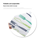 Kitchen Insulation Aluminum Foil Food Cover Folded Anti Mosquito Cover (L)