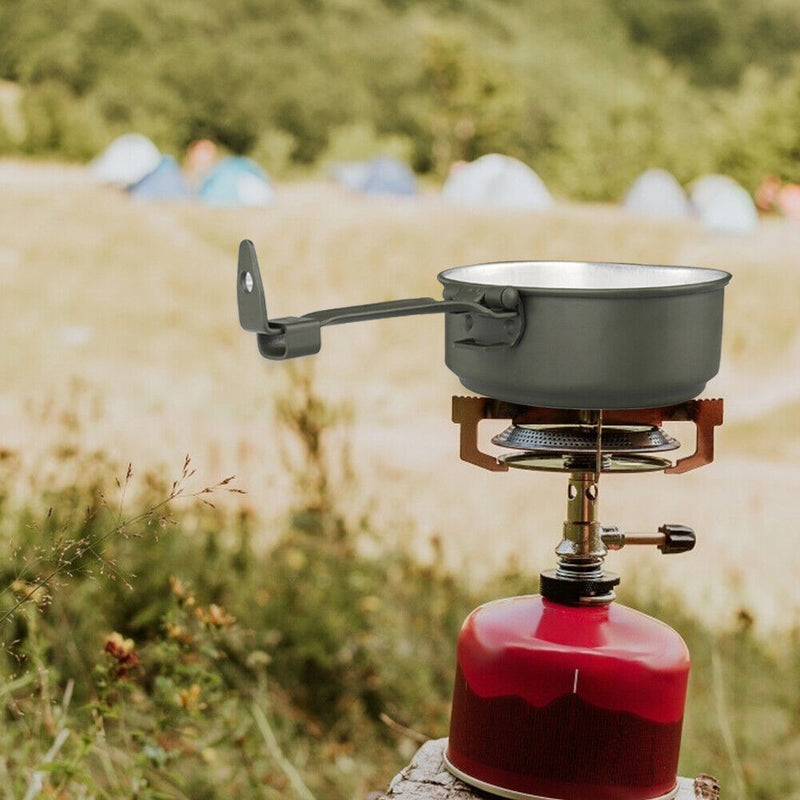 Camping Cookware Mess Kit - Food Container Outdoor Camping Gear and Equipme