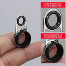 Fishing Rod Guide Eye Ceramic Ring Tackle Box Accessories Tip Repair Kit