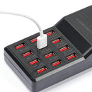 Hub 60W Fast Charging 12 Port Power Supply Charging Station USB Phone Charger