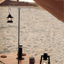 Camping Lantern Lamp Bracket Portable Storage Hook Table Hanging Light Holder