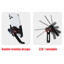 Electric Bicycle Phone Holder Motorcycle 360 Degree Rotatable Support Bracket