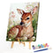 Oil Paint By Numbers Picture DIY Painting Little Deer Painting Kit Artwork