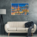 1000 Pieces DIY Light City Puzzle Educational Learning Assembling Game Toys
